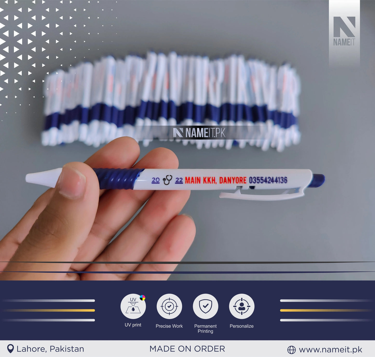 Digital Printed Ballpen with Soft Rubber Grip | Advertising Pens, Great Promotional Tool