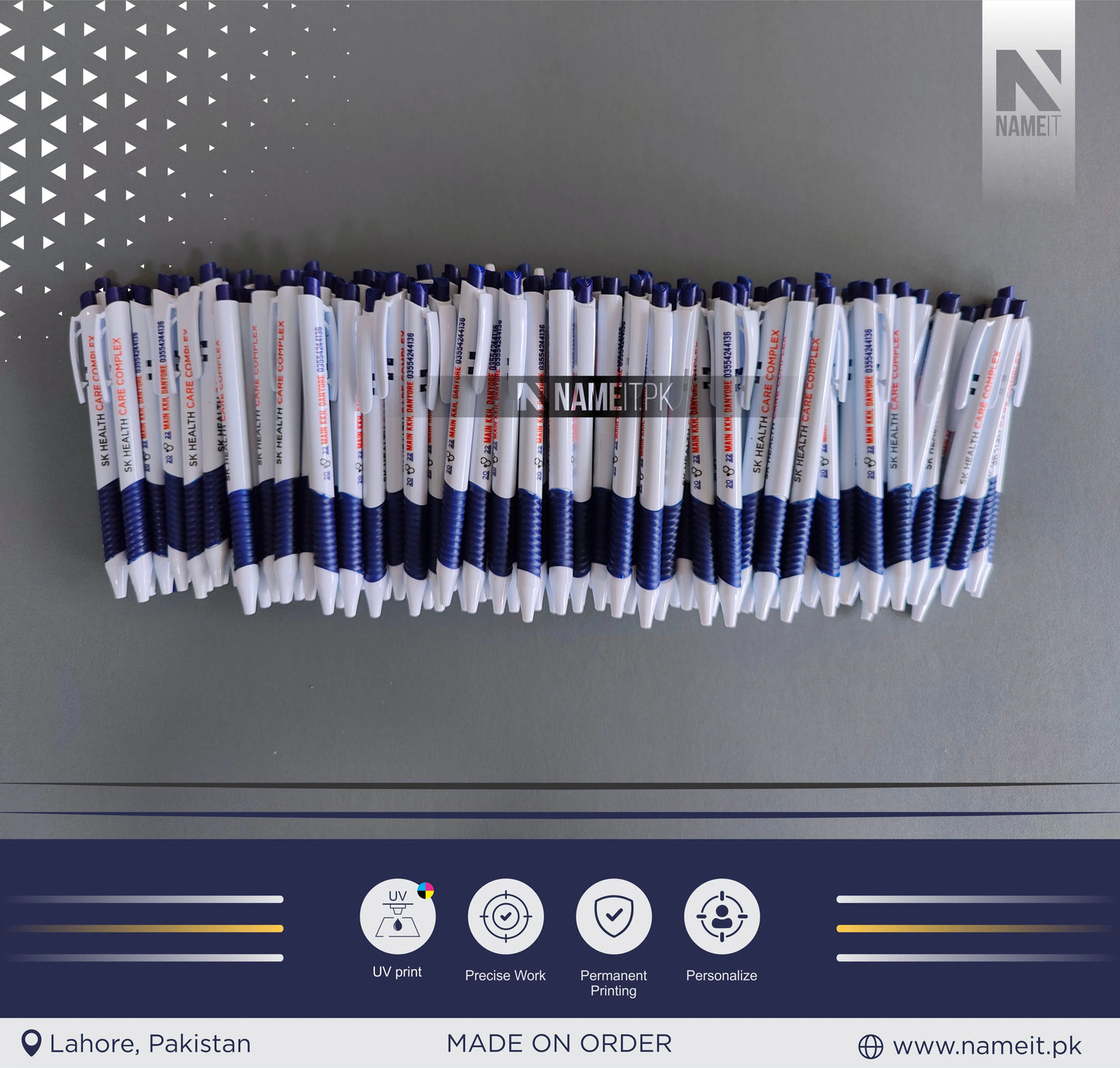 Digital Printed Ballpen with Soft Rubber Grip | Advertising Pens, Great Promotional Tool