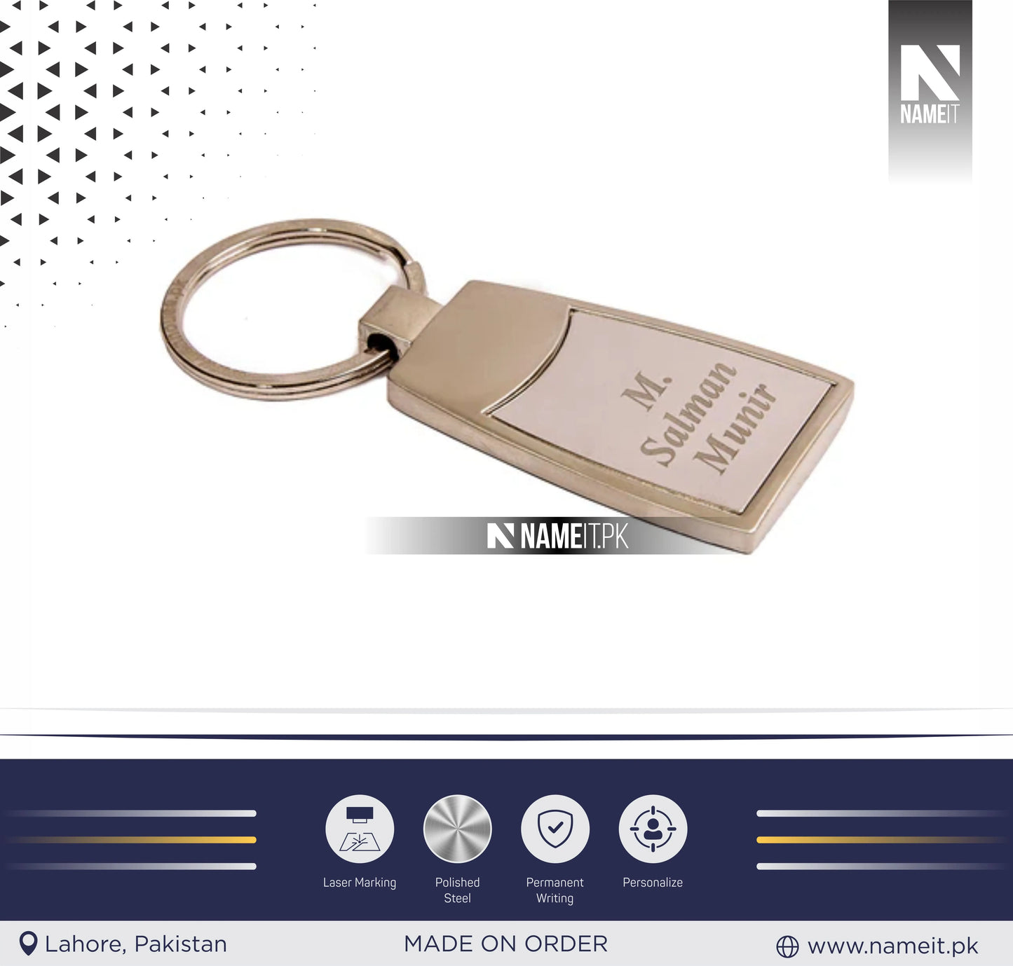 Personalized Metal Keychain, Business Logo, Name, Custom Marketing Business Merchandise,