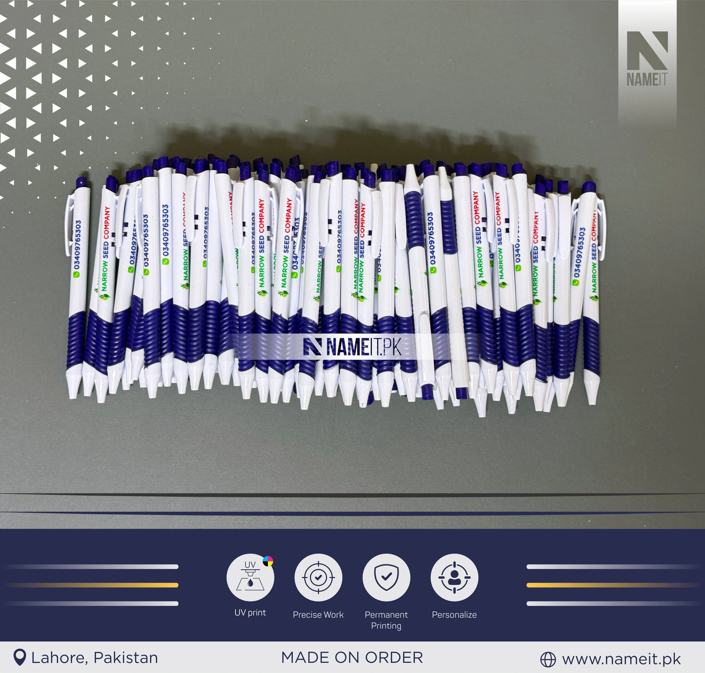 Digital Printed Ballpen with Soft Rubber Grip | Advertising Pens, Great Promotional Tool