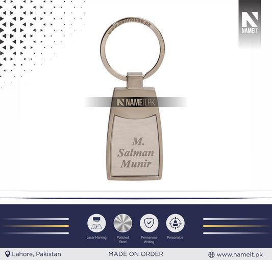 Personalized Metal Keychain, Business Logo, Name, Custom Marketing Business Merchandise,