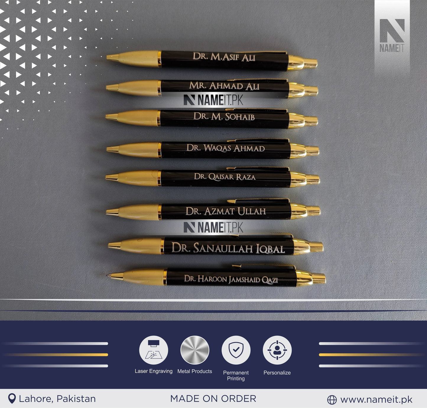 Personalized PEN, Roller Ballpen, Ballpoint Pen, Refillable Pens and retractable medium refill pen with black ink.