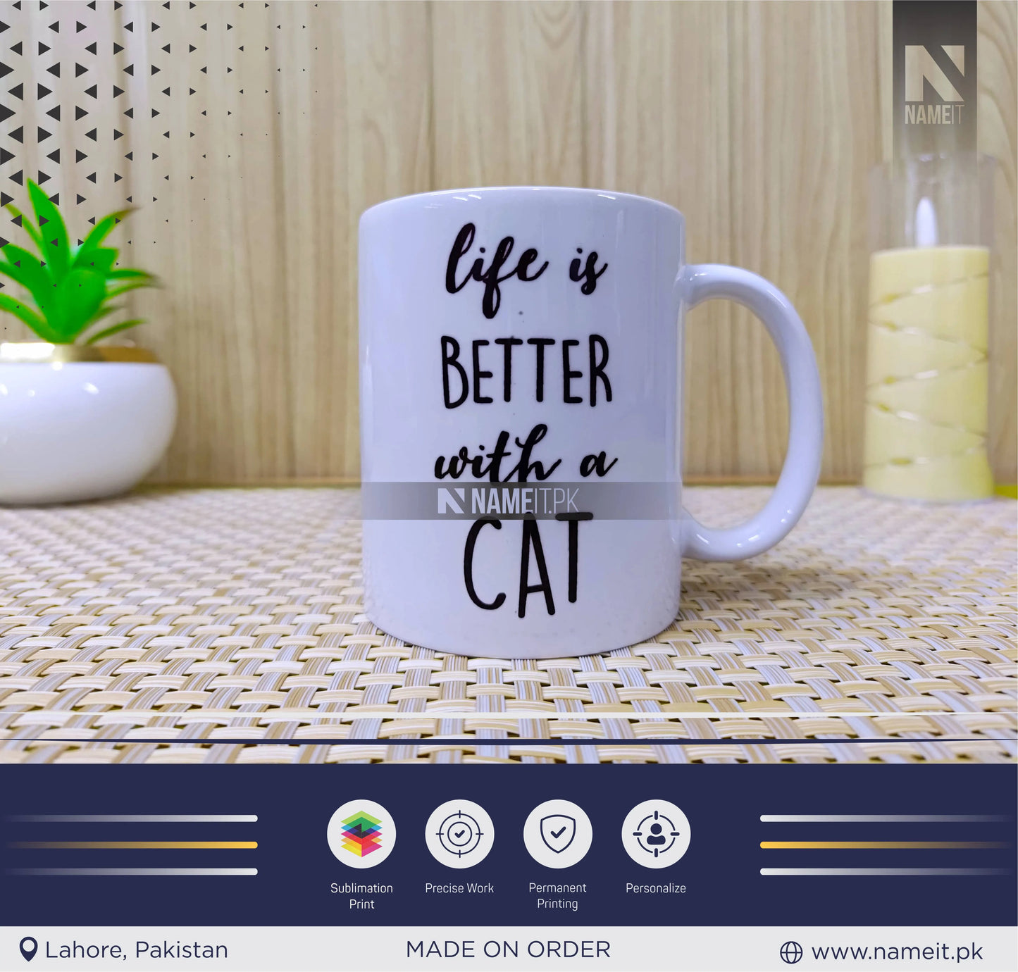 Custom Sublimation Mug,Cat Mom Mug Cat Mom Gift Cat Lover Cat Owner Cats Kitten Coffee Cup