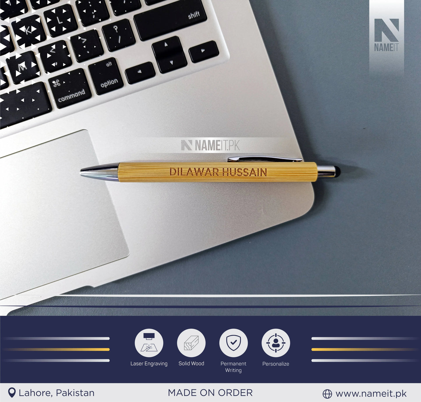 Personalized Pen, Perfect for Long-Lasting Advertisement Of Company, Your Name , Logo