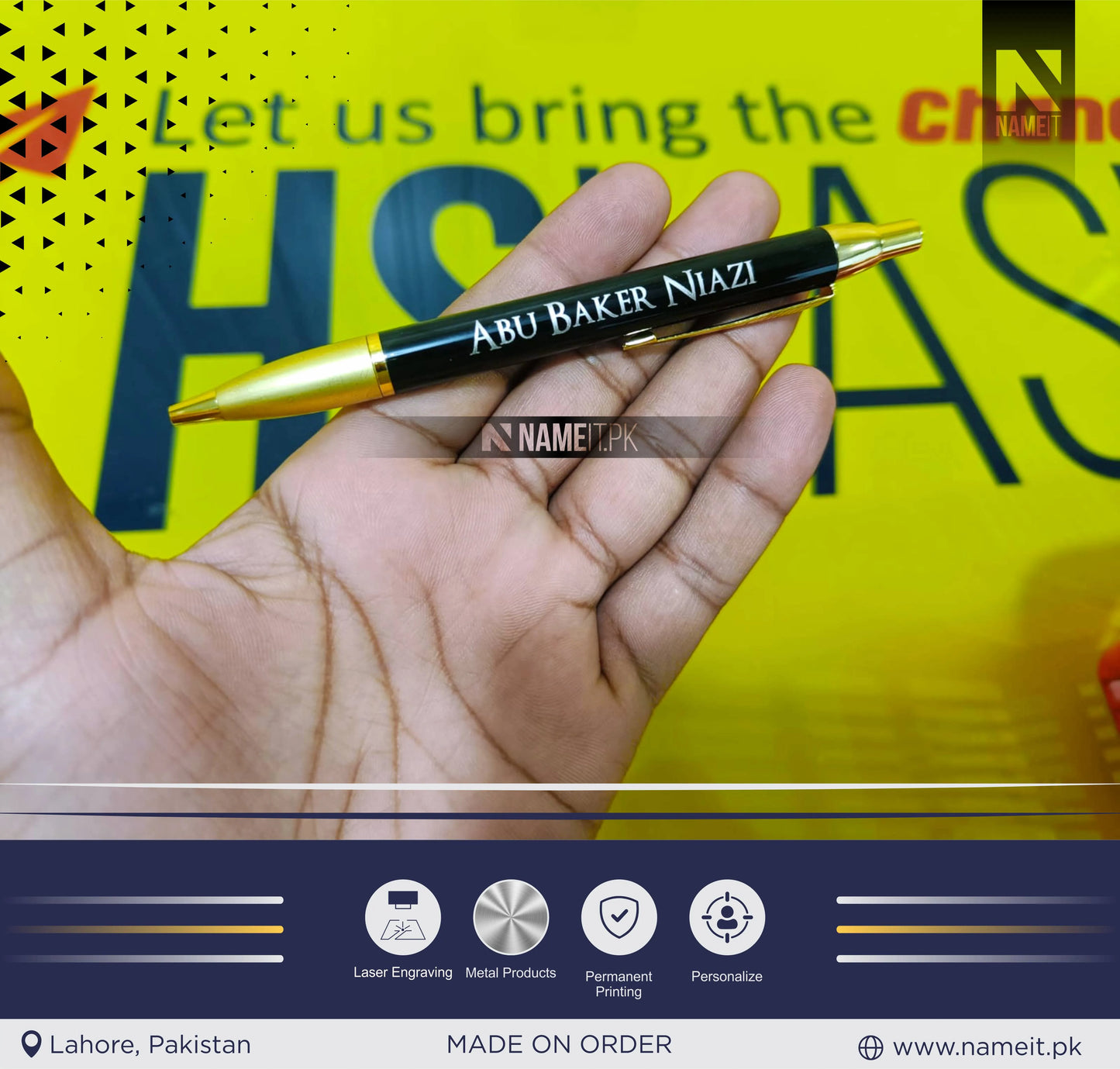 Personalized PEN, Roller Ballpen, Ballpoint Pen, Refillable Pens and retractable medium refill pen with black ink.