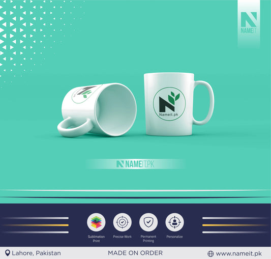 Custom Sublimation Company Coffee Mugs With Logo, Office Coffee Cups, Promotional Business Mugs, Custom Coffee Cups, Organization Merchandise Coffee Mugs