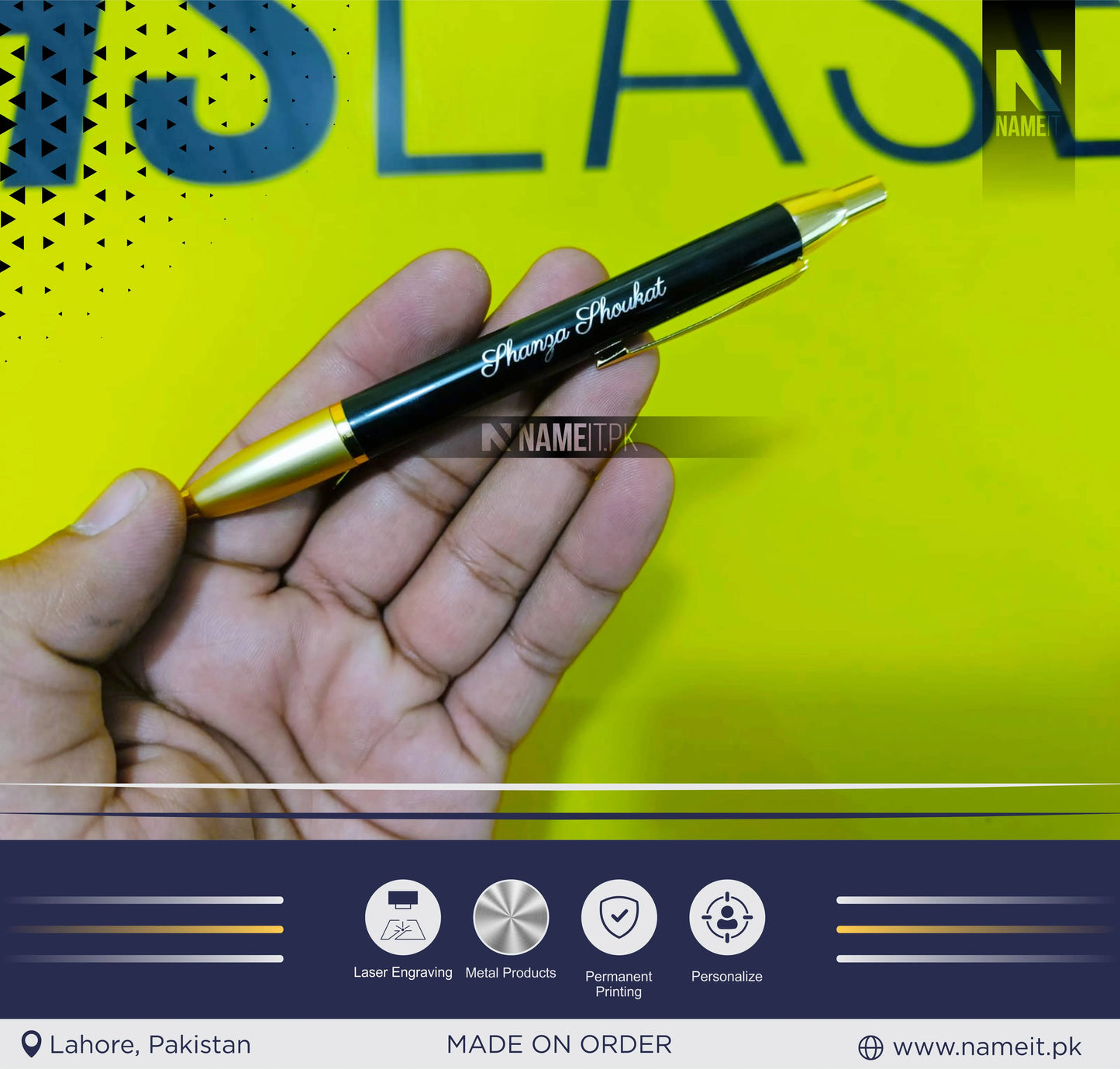 Personalized PEN, Roller Ballpen, Ballpoint Pen, Refillable Pens and retractable medium refill pen with black ink.